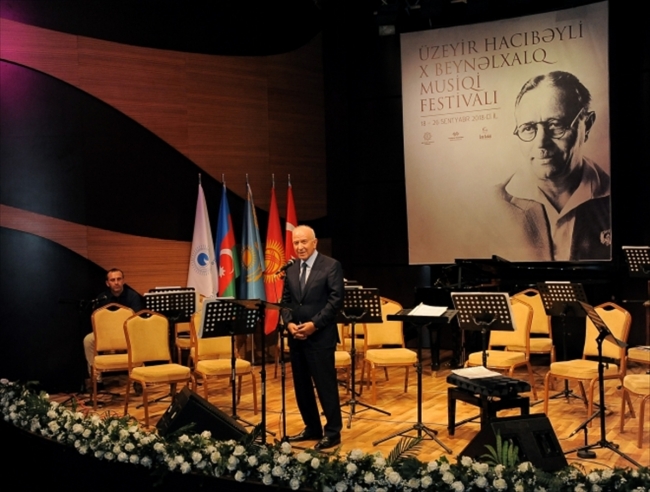Azerbaycan'da Dede Korkut Oda Orkestrası'nın tanıtım töreni yapıldı